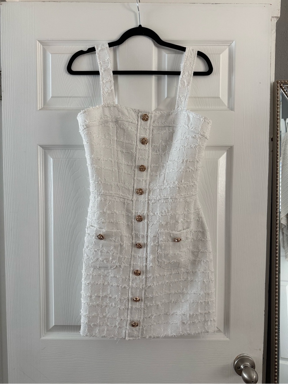 Amanda Uprichard Tweed Achie Mini Dress